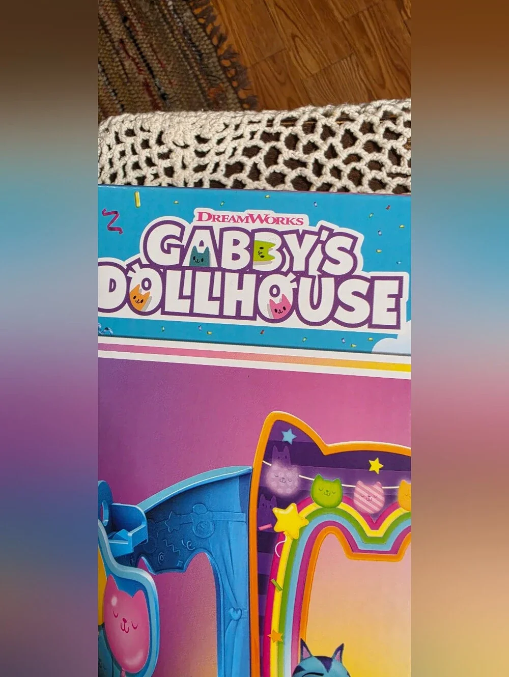 Gabby's Party Room Playset NIB - Pink & Purple